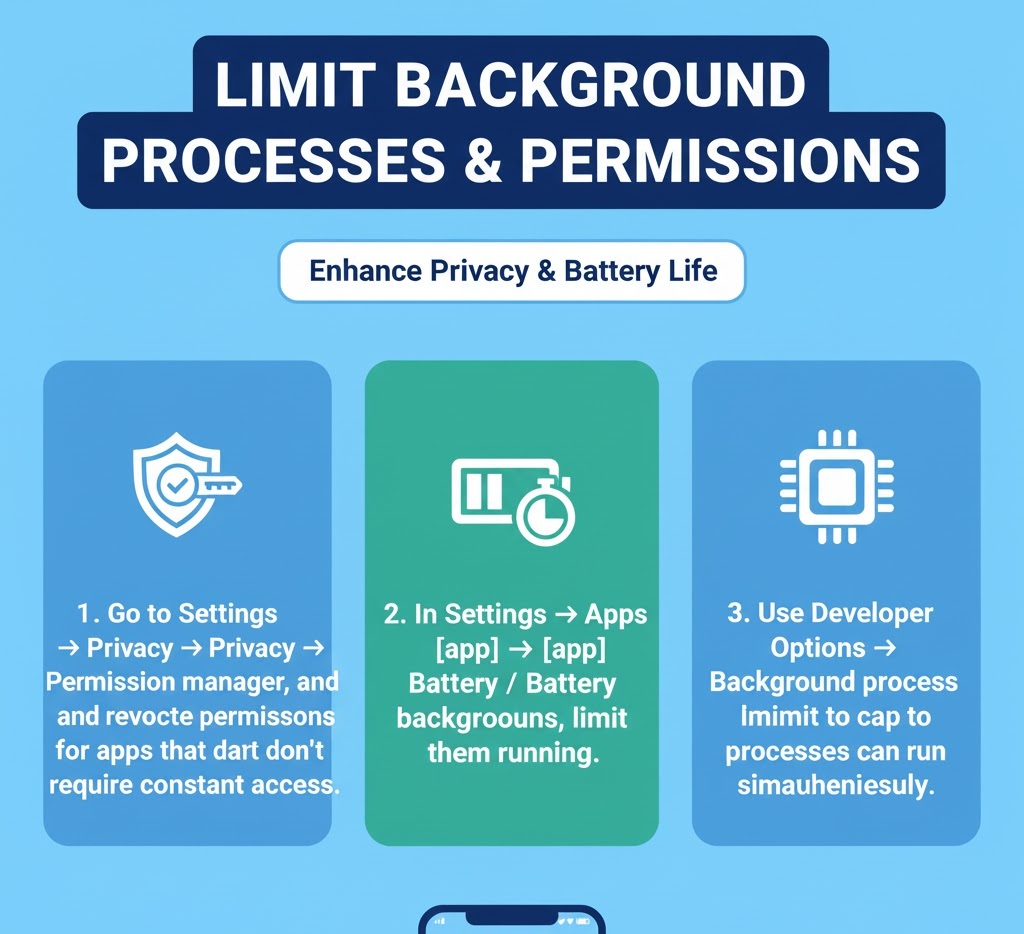 Limit Background Processes & Permissions