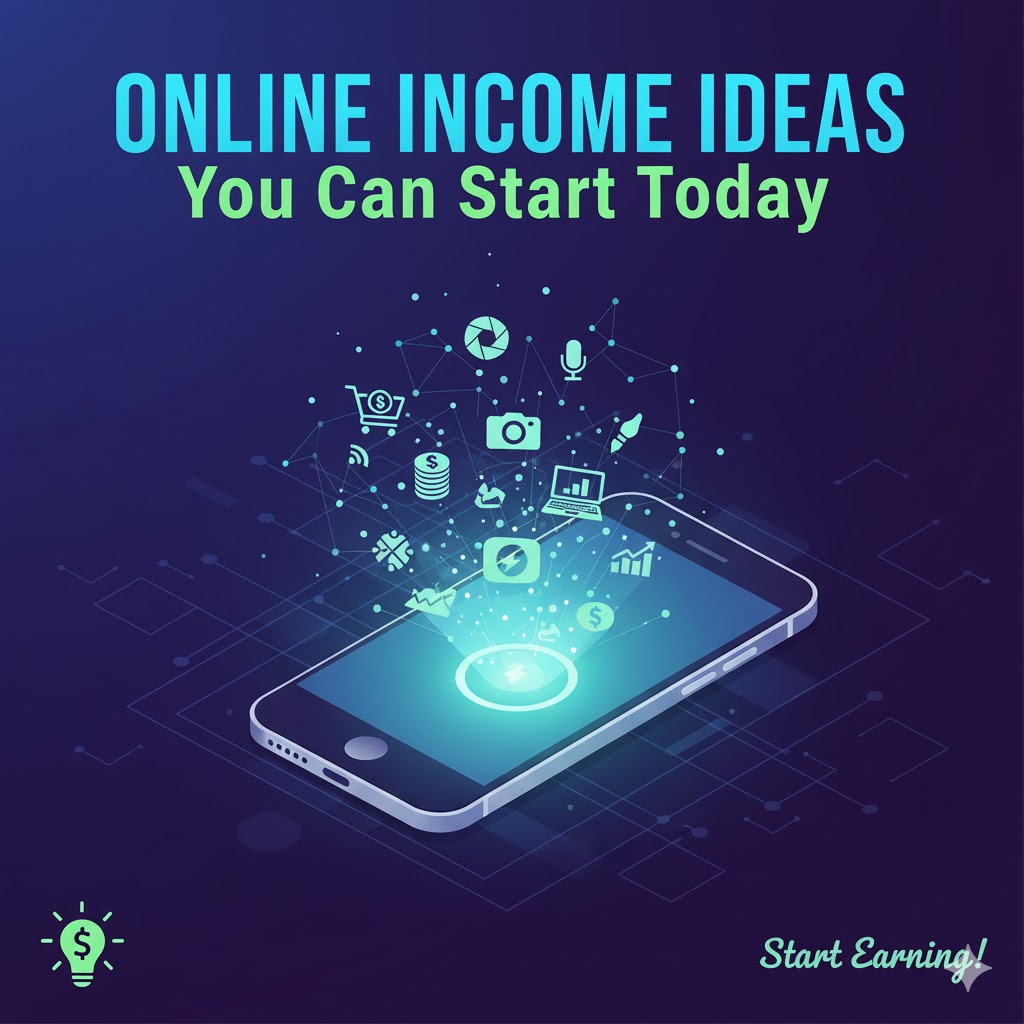 Online Income Ideas You Can Start Today