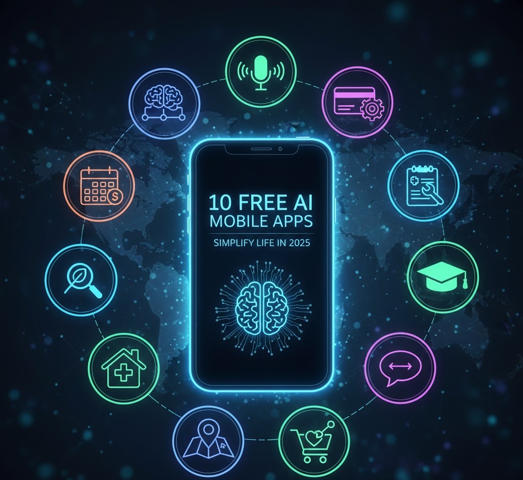10 Free AI Mobile Apps to Simplify Life in 2025