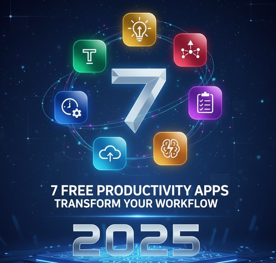 7 Free Productivity Apps That Will Transform Your Workflow in 2025
